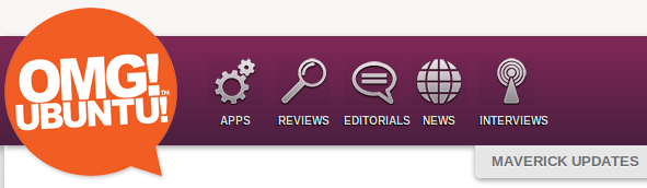 Das neue Design von OMG! Ubuntu!