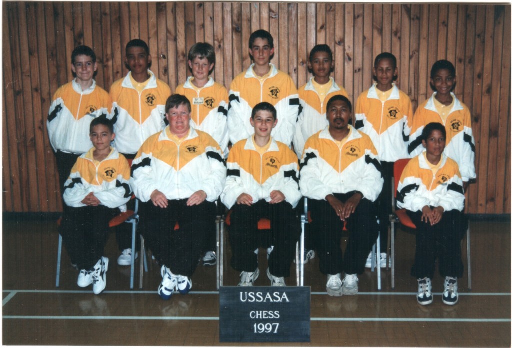 1997 Junioren Schachmannschaft von Boland in Durban